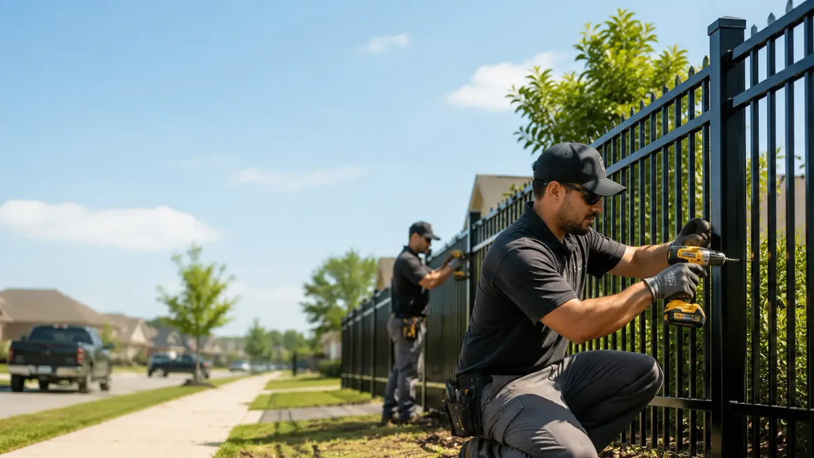 Metal Fence Installation in Monroe, NY